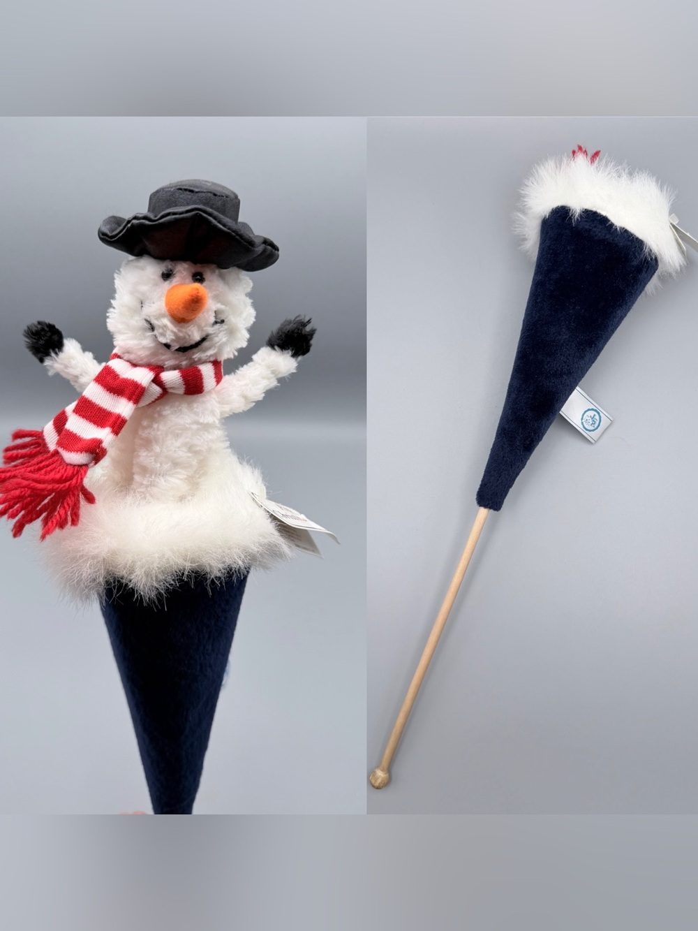 Vintage Jerry Elsner Pop up Puppet Plush Toy Christmas Friend NWT **SUPER RARE**